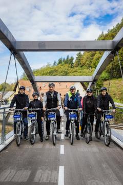 Otvoritev kolesarske CE-SˇT-SˇE-176